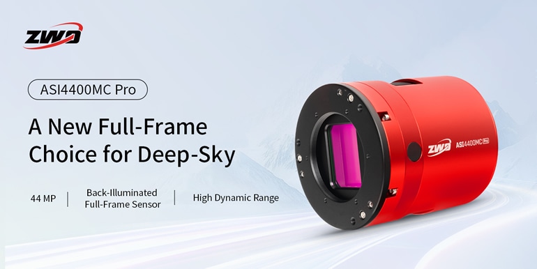 ZWO ASI 4400MC Pro（DDR3バッファメモリ内蔵/カラー/冷却モデル